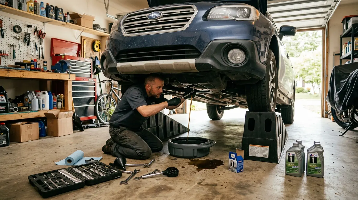 How Long Does an Oil Change Take at Home?