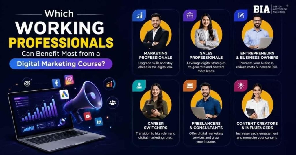 Digital Marketing Course for Working Professionals: Upskill Without Quitting Your Job